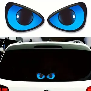 Attention-Grabbing Devil's Eye Creative Stickers, Unique Personality Design, Perfect for DIY Projects, Decorative Wall Art, Fun Gift Idea