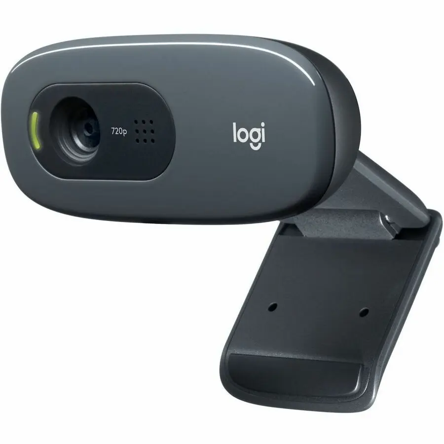 Logitech HD Webcam C270 for 720p Video Calls - Black