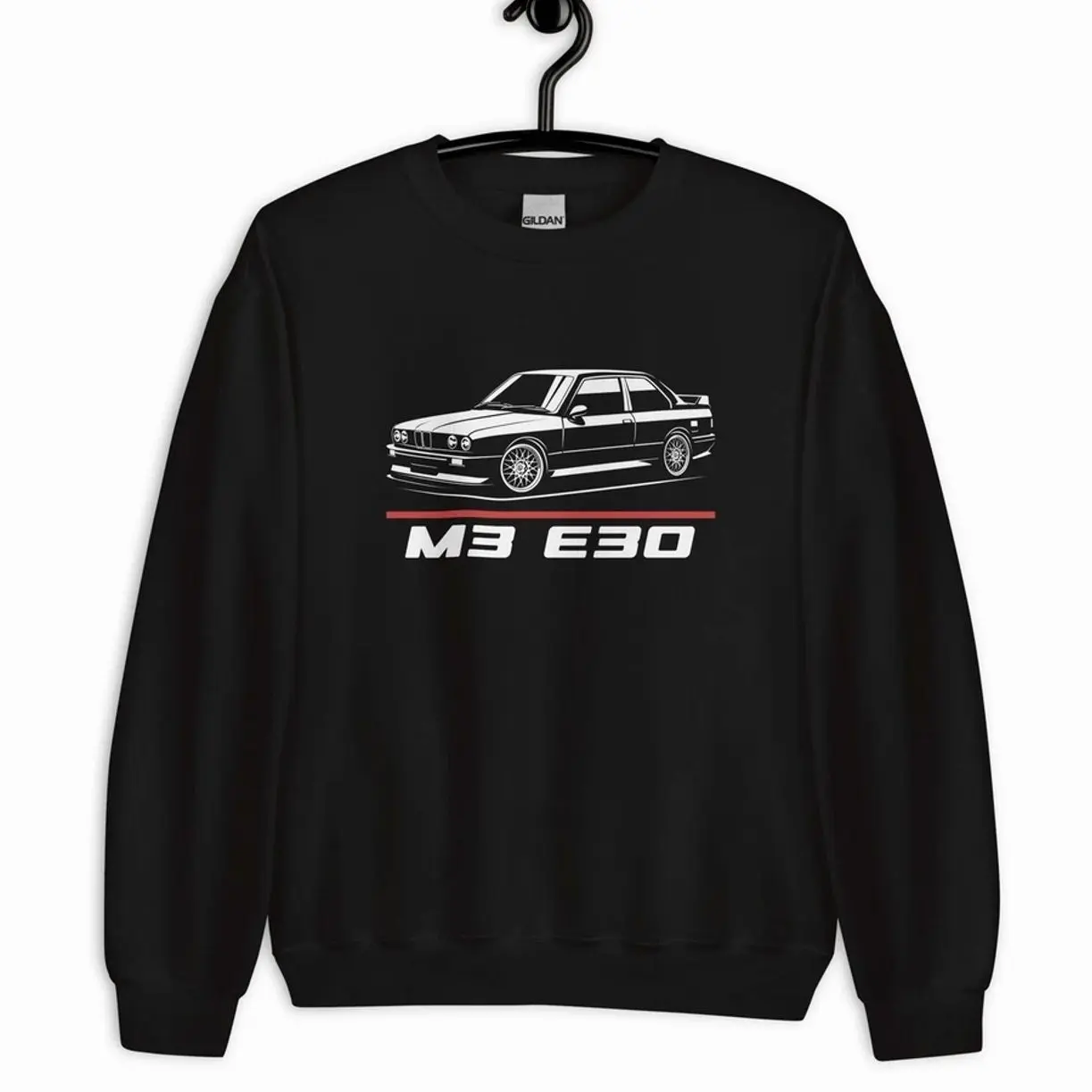 M3 E30 Car Owners Birthday Gift T-Shirt Sweatshirt Hoodie, Classic Car Enthusiast and Fans Gift