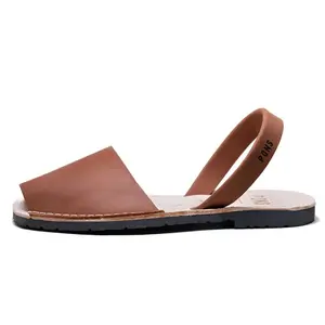 Pons Classic Style Avarca Sandals - Women's Timeless Menorquinas Inspired Flats for Vintage Denim Summer Dresses & Linen Shorts