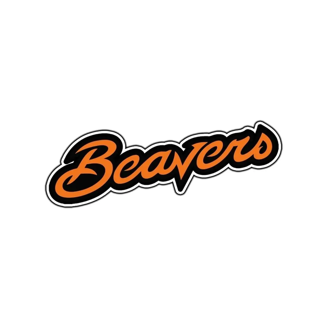 Oregon State Beavers Logo #5 College Sticker Waterproof Vinyl Decal Die-Cut Car