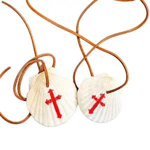 2 Small Scallop Shells - Camino de Santiago