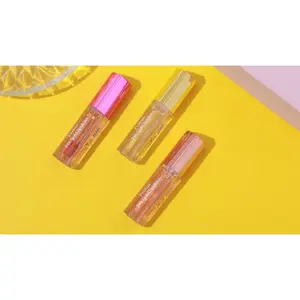 24K Gold  Lip  Gloss | Hot Pink  & Gold Lip Gloss