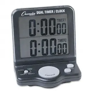 Champion Sport  Dual Timer/Clock with Jumbo 1 Display