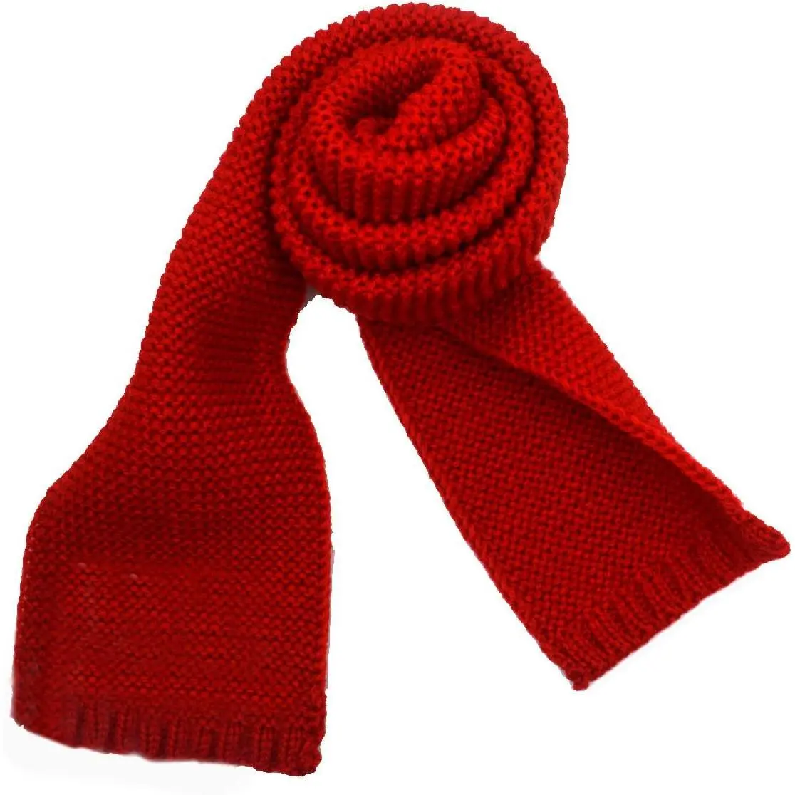 P-HDW01    Kids Soft Knitted Scarf Fashion Solid Color Infant Toddler Warm Scarves Muffler Winter Wrap Shawl