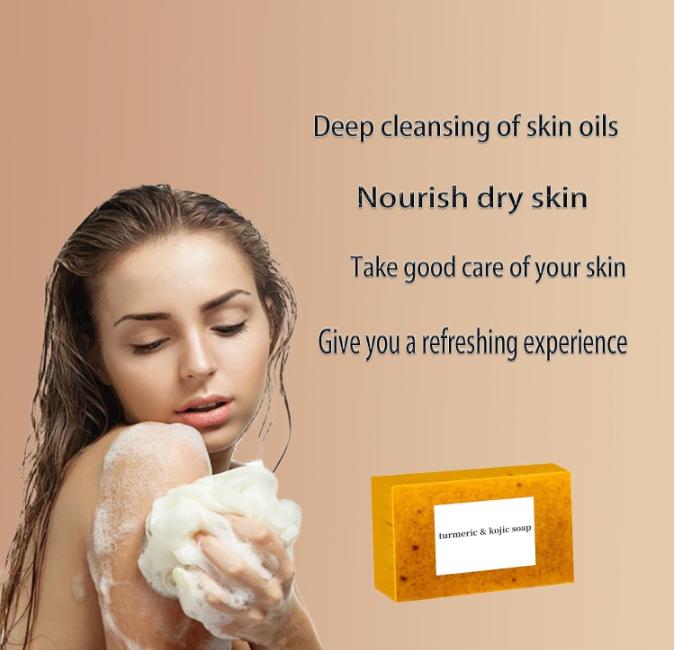Lemon Turmeric Kojic Soap,Natural Handmade Soap,Turmeric Soaps Bar for Face and Body, Smooth Skin Tumeric Soapes,Deep Cleansing Soaps for Men & Women Lemon Turmeric Kojic Soap,Natural Handmade Soap,Turmeric Soaps Bar for Face and Body, Smooth Skin Tumeric Soapes,Deep Cleansing Soaps for Men & Women