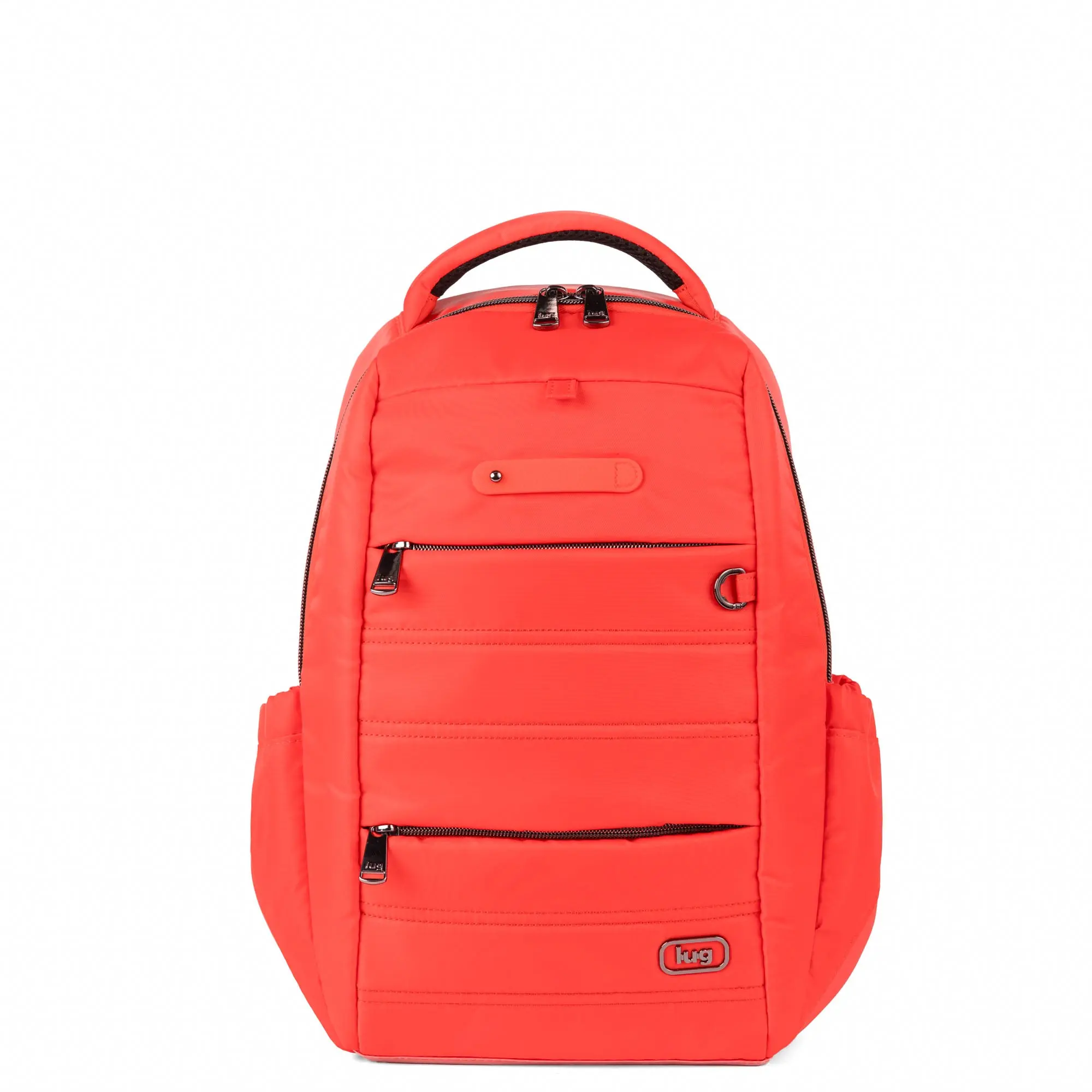 Lug Cloudhopper Lightweight Casual Daypack - Polyester Travel Backpacks (10"w x 14.75"h x 5"d, 1.1 lb) with Multiple Pockets, Magnetic Retractable Keychain, Durable for Daily Use