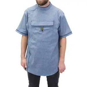 Barber Smock - Old New York - Denim