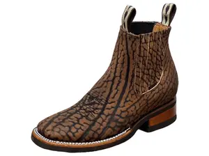A&A, MENS BOOTS, ESTILO EDGAR, BOTIN 100% ORIGINAL CUELO DE TORO, SUELA ANTIDERRAPANTE, COLOR MIEL