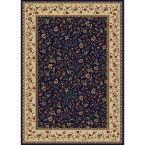 Radici Como Rectangular/Round Indoor Rugs/Runner, Navy