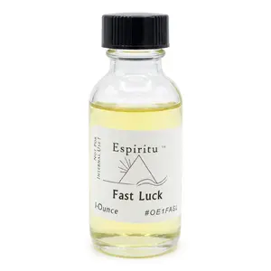 Fast Luck Ritual Oil — Espiritu 1oz Hoodoo Gambling Formula