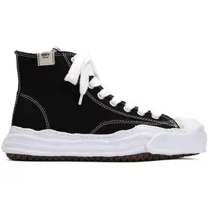 Maison Mihara Yasuhiro Hank OG Sole Canvas Hi Black White (men) by StockX