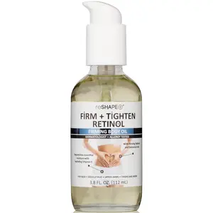 Reshape+ Retinol Firming Body Oil Skin Care Moisturizer W/Vitamin E - Nourishing, Lifting, & Hydrating Body Oil To Improve Look Of Wrinkles, Crepey Skin, Dry Skin, & Stretch Marks, 3.8 Fl Oz