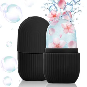 Ice Roller for Face and Eye, Upgrated Ice Face Roller Puffiness Relief Ice Roller Skin Care Tools, Ice Facial Cube,Self Care Gift for Men Women, Silicone Ice Mold for Face Beauty .2025ms