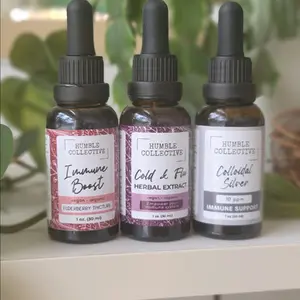 3-Pack Immune Wellness Trio Organic vitamin and supplements elderberry