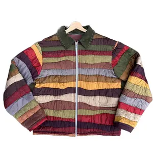 1 of 1 QUILTED CROPPED ZIP UP JACKEY SZ M