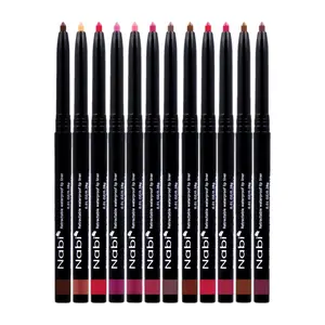 NABI Beauty Spot 12Colors Retractable Waterproof Lip Liner Set, Roll It Up Auto Lip Pencil, Long Lasting Fade Resistant Eyeliner Lipliner stain
