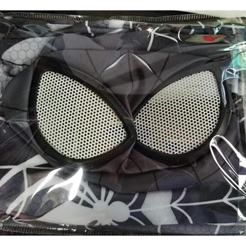 Halloween Superhero Costume Spider Women Black Red Full Bodysuit Cosplay Girl  Catsuit Jumpsuit