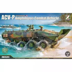 Zimi Model Zm35201 1/35 Scale Amphibious Combat Vehicle Personnel Kit, Detailed Military Toy Model, Perfect for Collectors & Enthusiasts