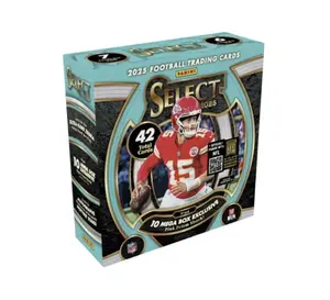 Panini NFL Select 2025 Mega Box (Pink Prizm Shock Parallels)
