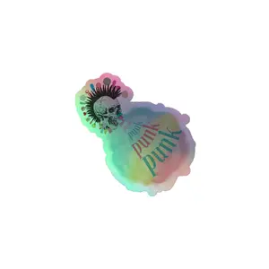 PUNKER CANDY SKULL Holographic stickers
