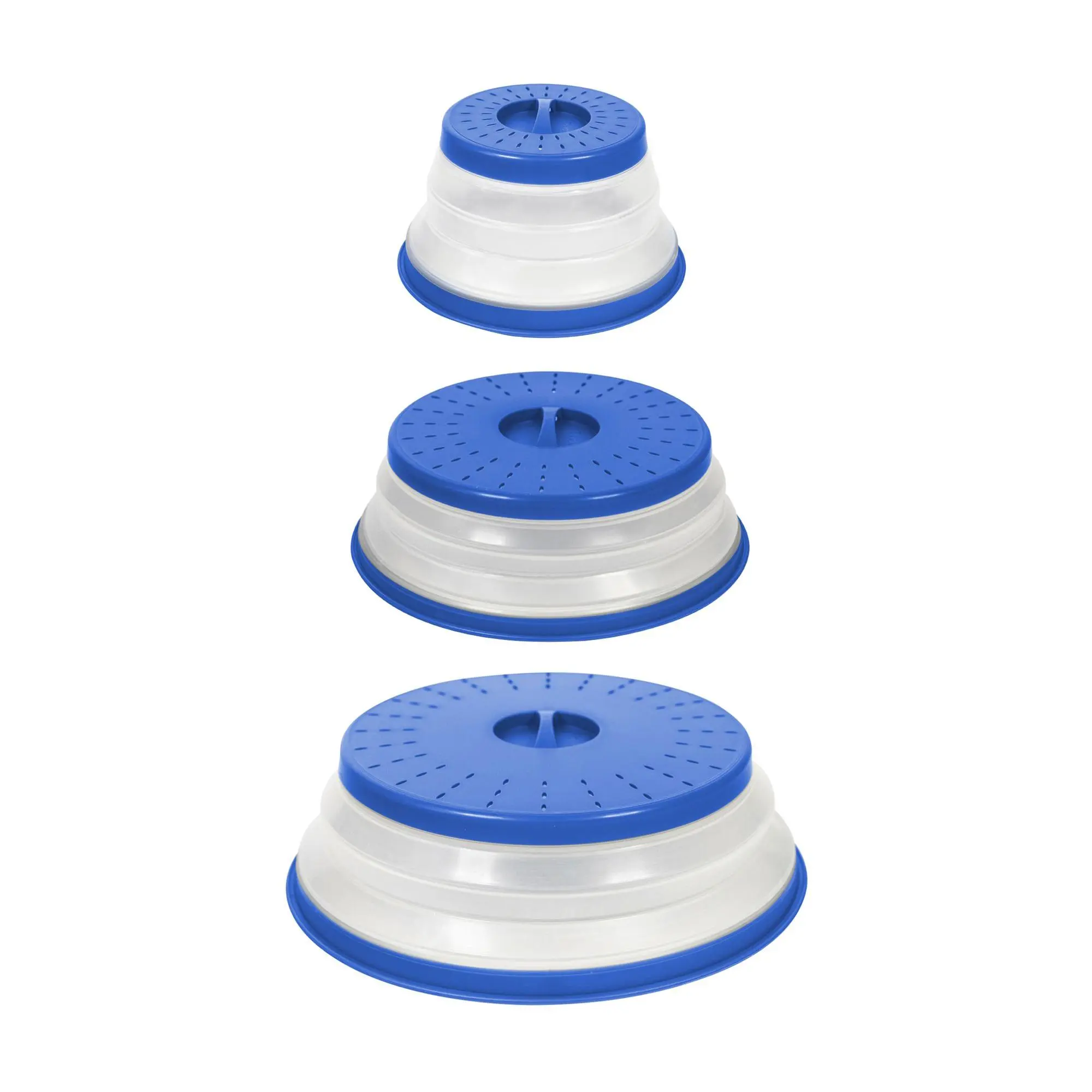 Tovolo Set of 3 Collapsible Microwave Food Covers