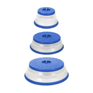 Tovolo Set of 3 Collapsible Microwave Food Covers