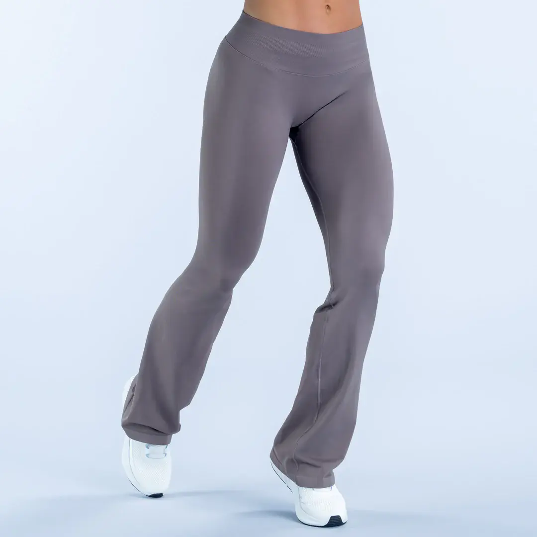 Dfyne Impact Flares A Pair of Flared Pants Outdoor Leisure Yoga Flared Pants all Kinds of Shape Stretch Leg Lines