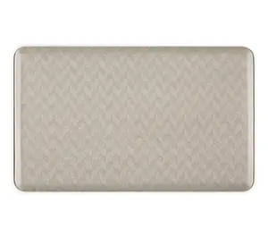 Cat Cora Harmony Chevron 17.5"x30" Comfort Kitchen Mat