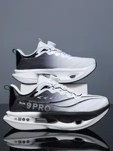 Men's Breathable Casual Athletic Sports Training Lightweight Running Sneakers, Unisex Comfortable Low-Top Design, Durable Grip, No-Lace, Suitable for All Seasons