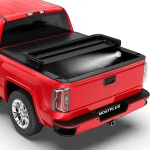 5.8FT Tri-Fold Soft Tonneau Cover For 2007-2026 Chevy Silverado & GMC Sierra 1500 | Fleetside Truck Bed
