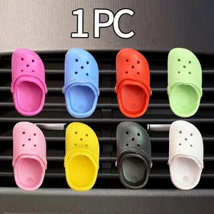 Mini Flip Flop Car Perfume Clip, Humorous Air Freshener Holder, Car Fragrance for Car Ac Vents, Unique Decorative Accessory for Vehicle Interior