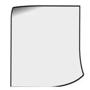 Parchment Paper 3x4" White Single Sheet (Papel Pergamino 1pcs)