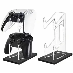 Game Controller Display Stand, Acrylic Game Controller Holder, Game Controller Display Rack, Console Accessories for PS5 Xbox ONE Switch