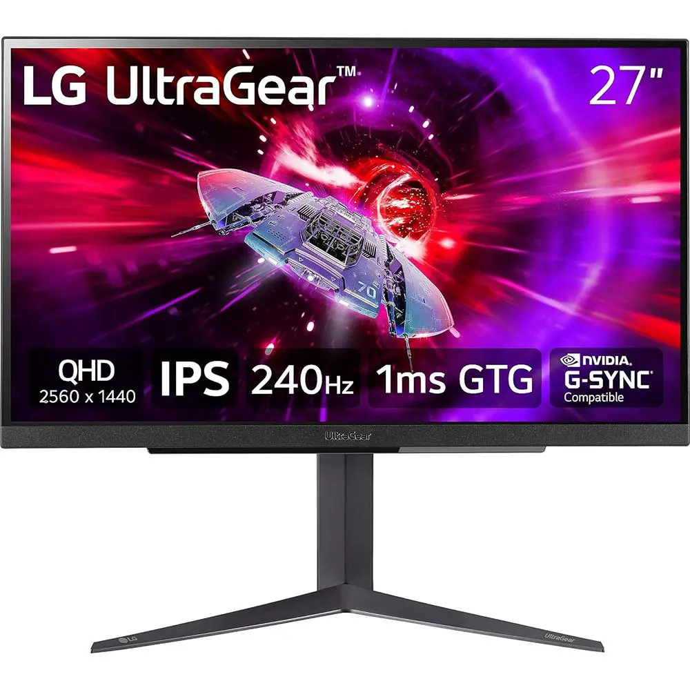 LG 27GR83Q-B 27" UltraGear QHD 1ms 240Hz Gaming Monitor LG 27GR83Q-B 27" UltraGear QHD 1ms 240Hz Gaming Monitor