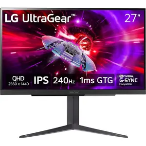 LG 27GR83Q-B 27" UltraGear QHD 1ms 240Hz Gaming Monitor LG 27GR83Q-B 27" UltraGear QHD 1ms 240Hz Gaming Monitor