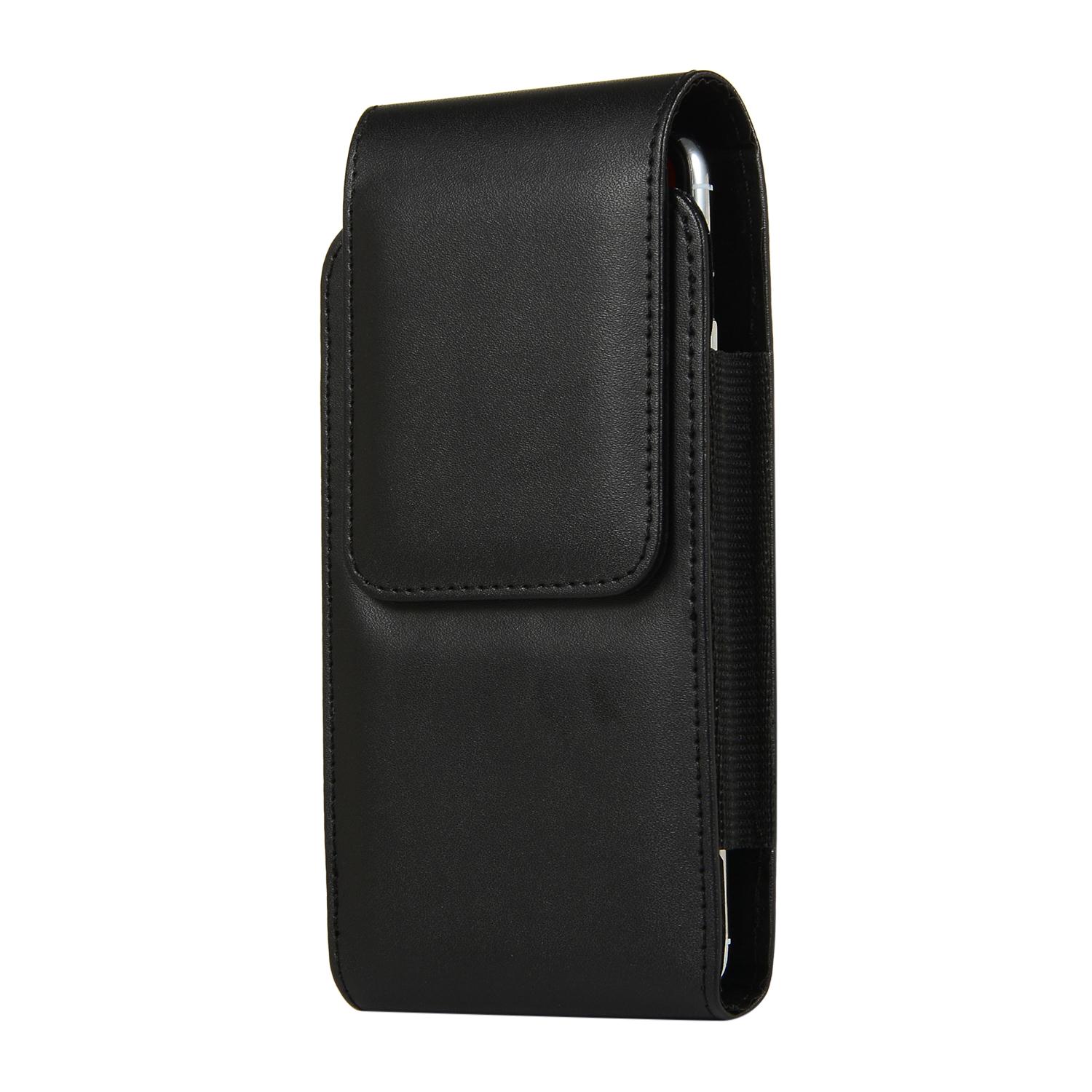 Cell Phone Holster Pouch PU Leather For Man 360°Belt Clip Strong Magnet Carrying Perfect For Outdoor Daily Use For iPhone17/16 Pro Max/Samsung S25 Ultra/Google Pixel