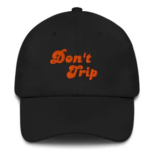 Dont Trip Dad Hat Orange