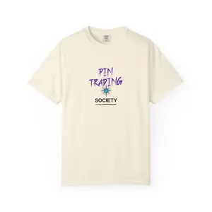 Pin Trading Society Graphic T-shirt | Real Traders Collect Villain Pins