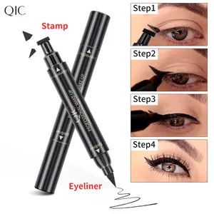 Viral Winged Eyeliner Stamp & Liner Duo | Easy to Shape & Smooth Glide | Quick-Drying Non-Messy Formula | Perfect Cat Eye in Seconds