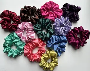 Mini Satin Silk Scrunchies scrunchie shop