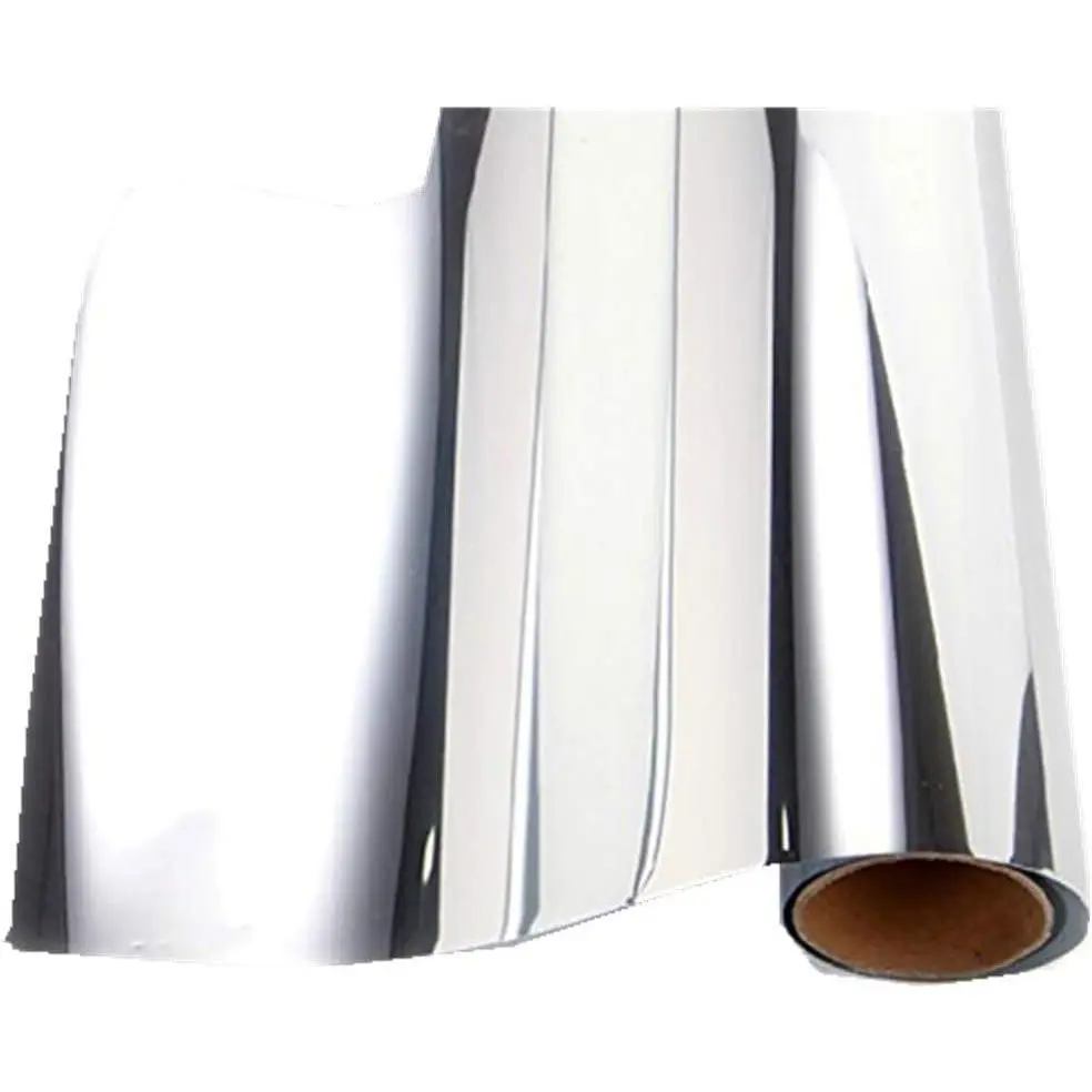 Self-Adhesive Reflective Chrome  Vinyl Wrap Sticker Decal Film Sheet 12inch by 60inch