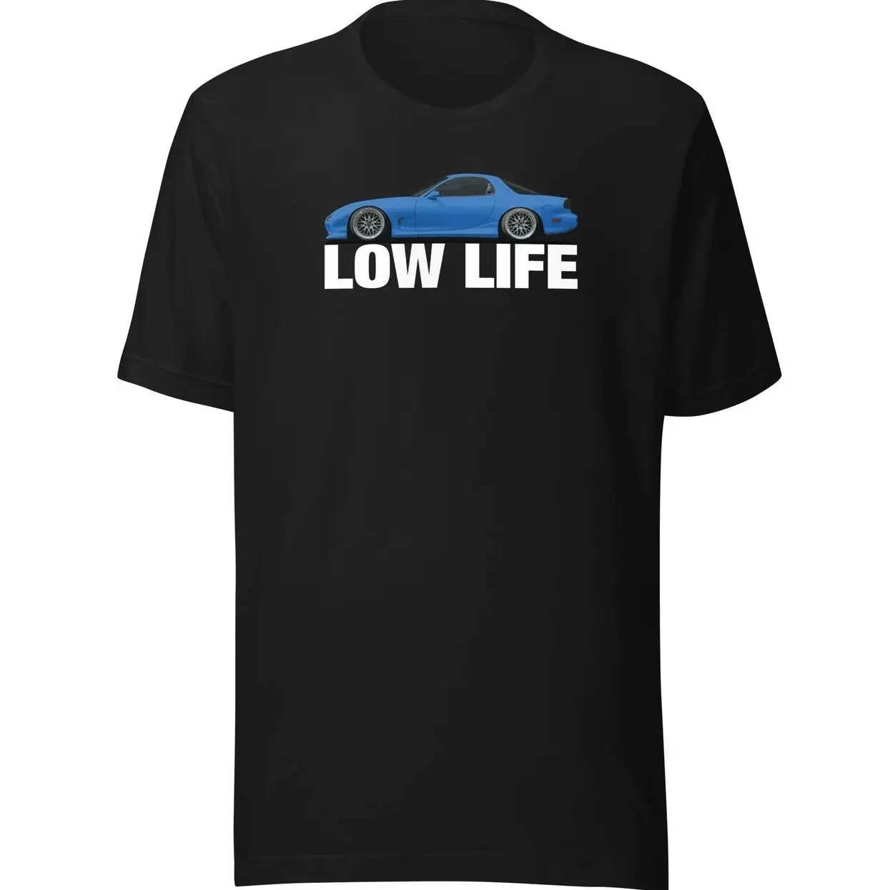 Mazda FD3S RX7 Low Life Graphic Shirt, JDM Car Streetwear Unisex T-Shirt Sweatshirt Hoodie, Car Enthusiast and Fans Gift