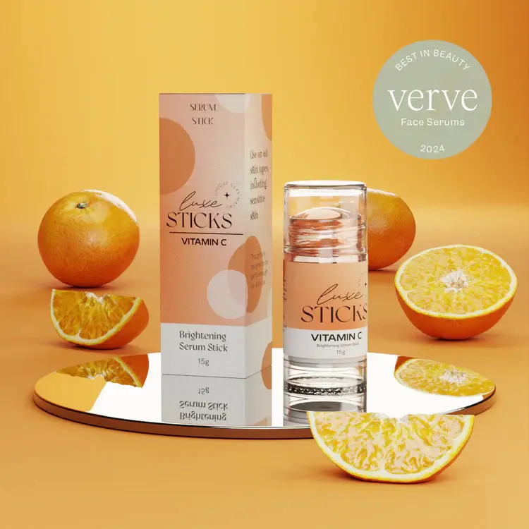 Brightening Serum Stick with 20% Vitamin C & A - Hyperpigmentation & Dark Spot Treatment, Firming Face Balm for Radiant Glow, All Skin Types, Glow Up, Hyperpigmentation Treatment, Morning Routine, Serums & Essences, Remedy For Dark Spots, Dark Spots Treat