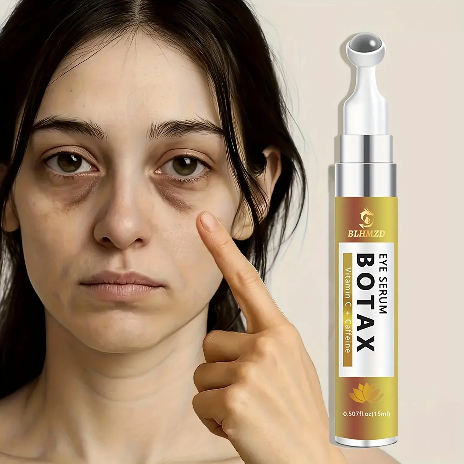Botax Essence Firming Eye Cream, Eye Creme, 1% Hyaluronic Acid + Caffeine Extract, Suitable for Eye Corners and Eyelid Skin, Tightening & Smoothing