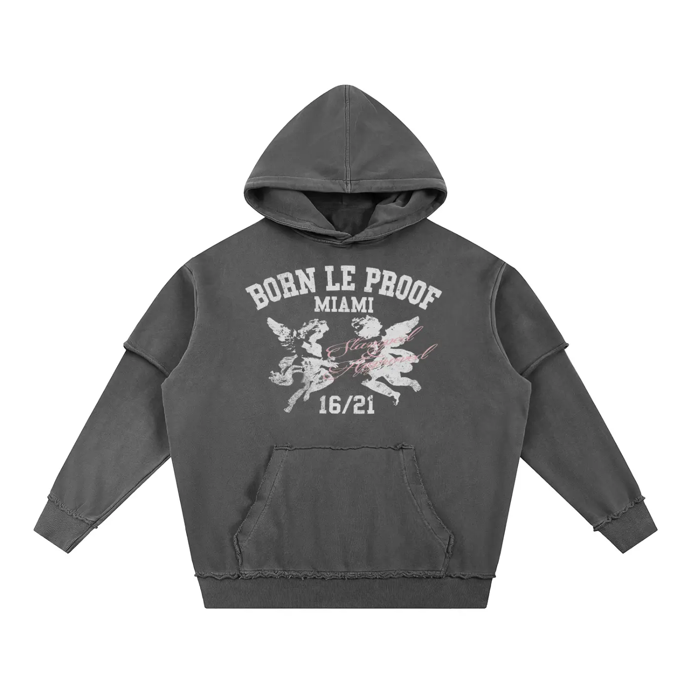 The Proof — Snow Washed Double Layered Hoodie