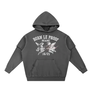 The Proof — Snow Washed Double Layered Hoodie