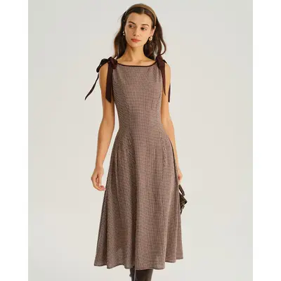 Blair Waldorf Brown Vera Wang Dress - TikTok Shop