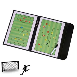 Soccer Tactical Board, 1 Set Football Tactical Board with Pen, Football Training Board, Soccer Accessories for Coach & Referee, Football Training Tools, Soccer Equipment