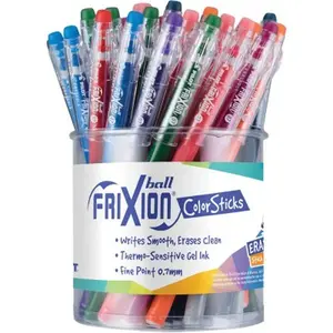 Pilot FriXion ColorStix Ballpoint Pen, Assorted Color